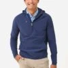 Peter Millar Crown Crafted Men's Flex Adapt Half-Zip Hoodie 2 Peter Millar Crown Crafted Men's Flex Adapt Half-Zip Hoodie -ST.BERNARD MF22XZ03xNAVYxPrimary 78338388