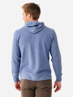 Faherty Brand Men's Legend Sweater Hoodie -ST.BERNARD MKC0101xGLACIERBLUETWILLxAlt4 81366035