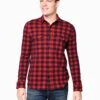 Faherty Brand Men’s Legend Sweater Shirt -ST.BERNARD MKH1901 REDNAVYCHECK