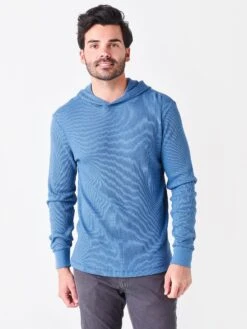 Faherty Brand Men's Legend Waffle Hoodie