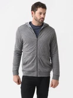 Faherty Brand Men's Cloud Reversible Zip Hoodie
