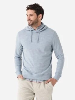 Faherty Brand Men's Sunwashed Slub Hoodie