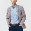 Peter Millar Crown Men's Playa Plaid Soft Jacket -ST.BERNARD MS22J02xOAKWOODxPrimary 69085442