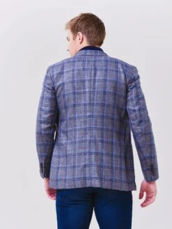 Peter Millar Collection Men's Cove Windowpane Soft Jacket -ST.BERNARD MS22RJ05xESPxAlt3 61602816