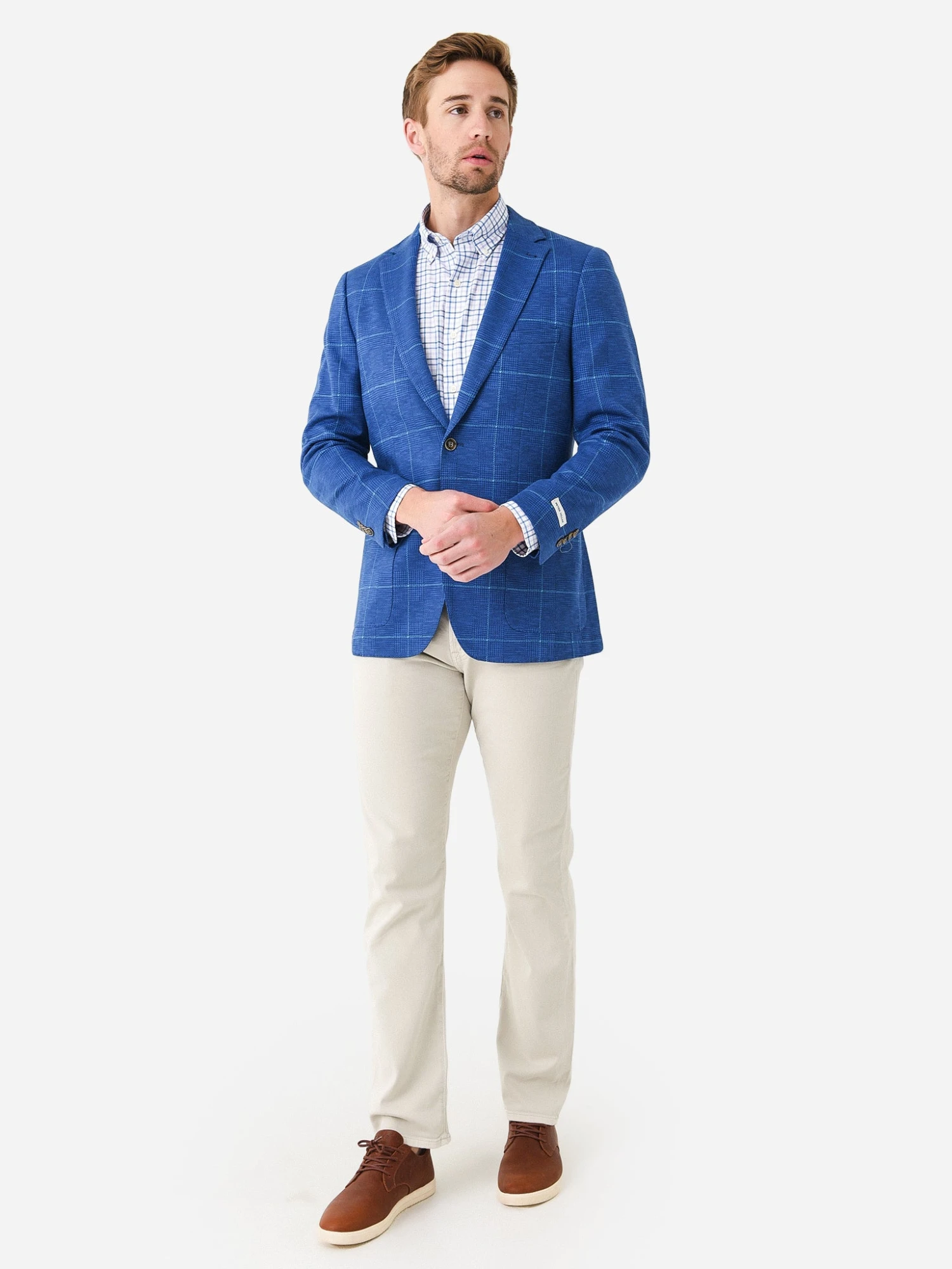 Peter Millar Crown Men's Islip Houndstooth Pane Soft Jacket 6 Peter Millar Crown Men's Islip Houndstooth Pane Soft Jacket - Image 4