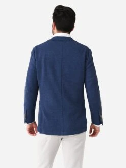 Peter Millar Crown Men's Brook Jersey Soft Jacket -ST.BERNARD MS23J04xTWILIGHTBLUExAlt3 92186322