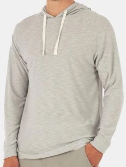 Free Fly Men's Bamboo Slub Hoodie -ST.BERNARD MSHxHarborGreyxPrimary 27910329