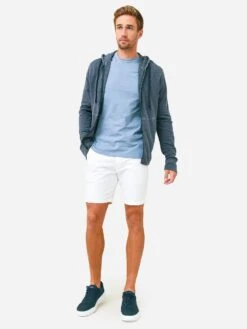 James Perse Men's Vintage Zip-Up Hoodie -ST.BERNARD MXA2130xNORTHPIGMENTxAlt2 69628252