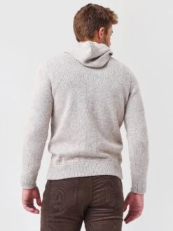 Faherty Brand Men's Cashmere Wool Marled Hoodie -ST.BERNARD MYH2112xOATMEALMARLxAlt3 54057457