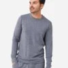 Velvet Men's Soren Luxe Fleece Sweatshirt 2 Velvet Men's Soren Luxe Fleece Sweatshirt -ST.BERNARD SOREN01xCOALxPrimary 76964677