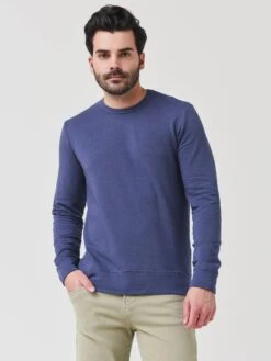Velvet Men's Soren Luxe Fleece Sweatshirt -ST.BERNARD SOREN01xCRATERxAlt1 54413765