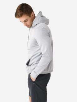 Vuori Men's Sunday Element Hoodie 10 Vuori Men's Sunday Element Hoodie -ST.BERNARD V264xPLATINUMHEATHERxAlt3 92170835