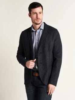 Harris Wharf London Sartorial Blazer Pindot -ST.BERNARD c8p22mef denim 7f5ae01d 2433 4589 b0a6 198e0f6de683