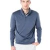 Peter Millar Men's Sugar Stripe Perth Performance Pullover -ST.BERNARD mf16ek40e midnight 795813dc 324f 46e5 9165 bd1fad772640