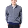 Peter Millar Men's Melange Fleece Herringbone 1/4 Zip Pullover -ST.BERNARD mf16k37 patriotnavy 9a1d5e9b 7d8e 47a0 bbbb 0c43ca34b7f1