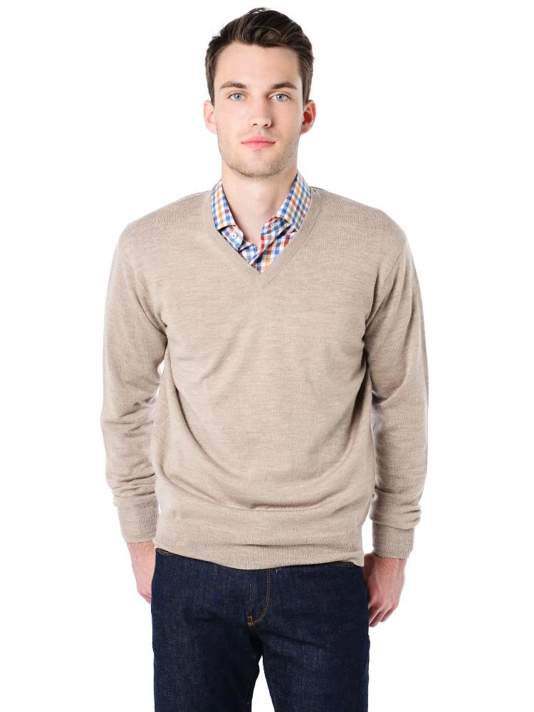 Peter Millar Men's Marino Wool V Neck Sweater 3 Peter Millar Men's Marino Wool V Neck Sweater
