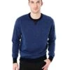 Peter Millar Suede Trimmed Crewneck Sweater