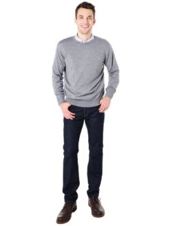 Peter Millar Merino Crewneck 9 Peter Millar Merino Crewneck -ST.BERNARD mf16s84 flannelalt1