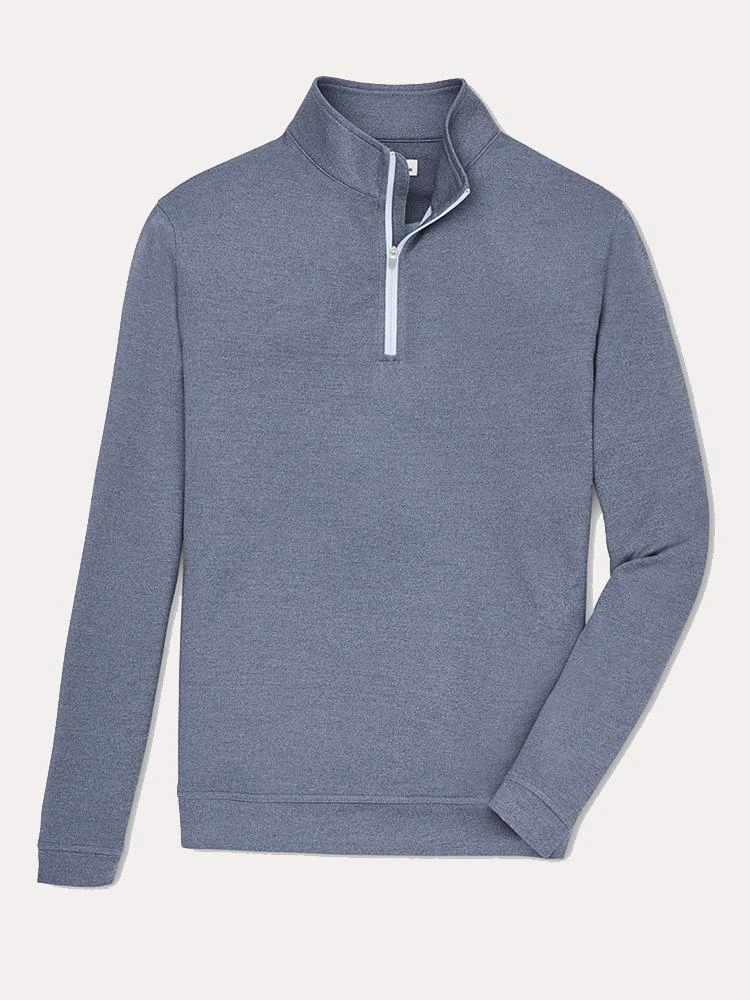 Peter Millar Perth Stretch Loop Melange 1/4 Zip 4 Peter Millar Perth Stretch Loop Melange 1/4 Zip - Image 2