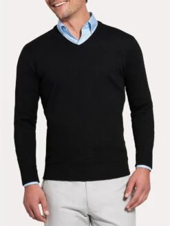 Peter Millar Men's Crown Comfort Cashmere V-Neck Sweater