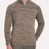 Peter Millar Twisted Cashmere 1/4 Zip -ST.BERNARD mf18s83 cork 9326edd7 f40b 4a1c a3f5 934be0c3c162