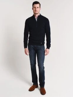 KJUS Men's Kulm Engineered HalfZip -ST.BERNARD mg35 b01 atlantabluealt3