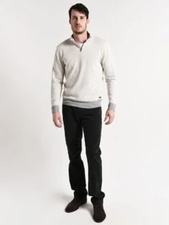 Faherty Brand French Terry Pullover -ST.BERNARD mkc0073 athleticgreyalt3