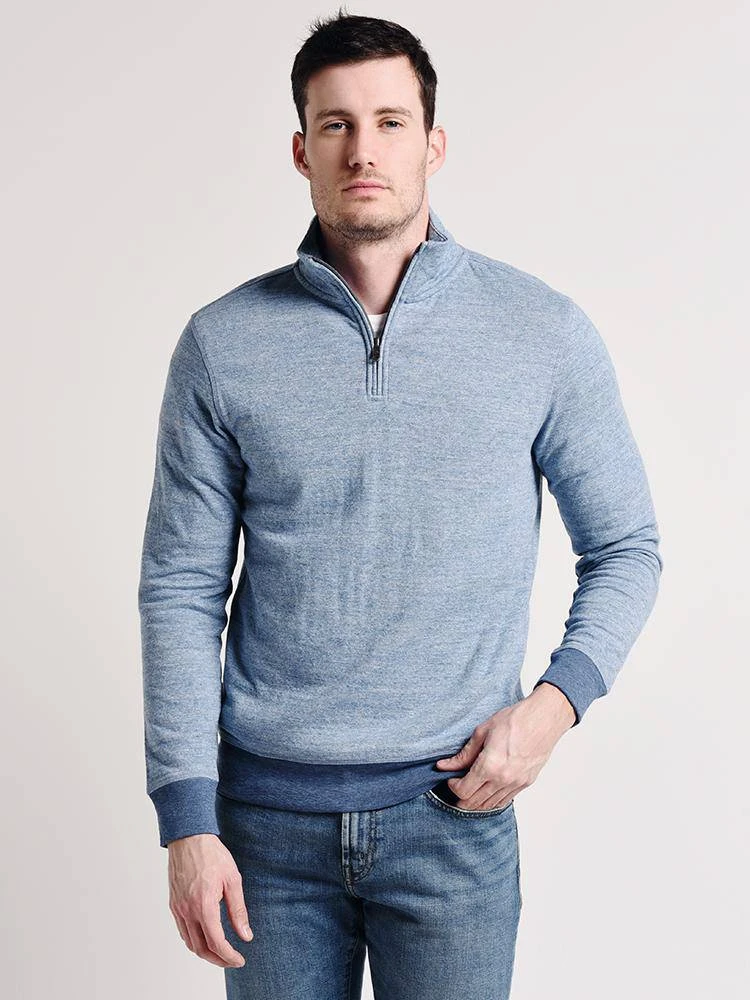 Faherty Dual Knit 1/4 Zip 4 Faherty Dual Knit 1/4 Zip - Image 2