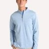 Faherty Brand Men's Suffolk Pullover -ST.BERNARD mks1972 lightblue