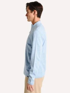 Faherty Brand Men's Suffolk Pullover -ST.BERNARD mks1972 lightbluealt2