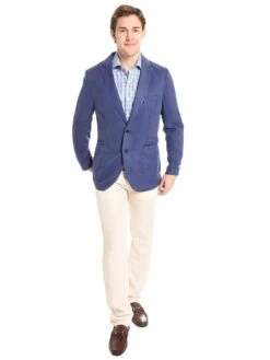 Peter Millar Men's Seaside Soft Sport Coat -ST.BERNARD ms17j07 atlanticbluealt2