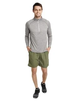 Peter Millar Men's Sydney Stretch Pullover -ST.BERNARD ms18ek160 smokealt3