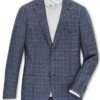Peter Millar Horizon Windowpane Sportscoat 2 Peter Millar Horizon Windowpane Sportscoat -ST.BERNARD ms19j05 navy