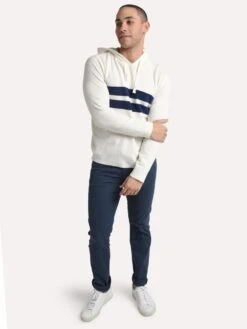 Faherty Brand Coastal Loop Crew -ST.BERNARD mys1902 whitedoublesurfstripealt2