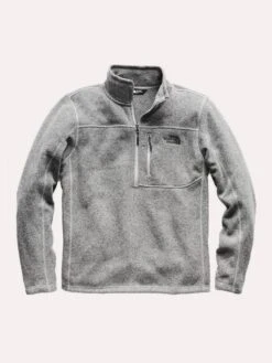 The North Face Men's Gordon's Lyons 1/4 Zip -ST.BERNARD nf0a33r7 dyytnfmediumgreyheatheralt2