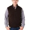Saint Bernard Zip Mock Vest -ST.BERNARD s1603 brown 8124de88 18e5 4f40 8a5e b1d0ed92962d
