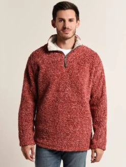 True Grit Men's Softest Tip Shearling Pullover -ST.BERNARD sbs 6110 copy 3 75118450 8aee 49e3 97db fcc82b3d64cc