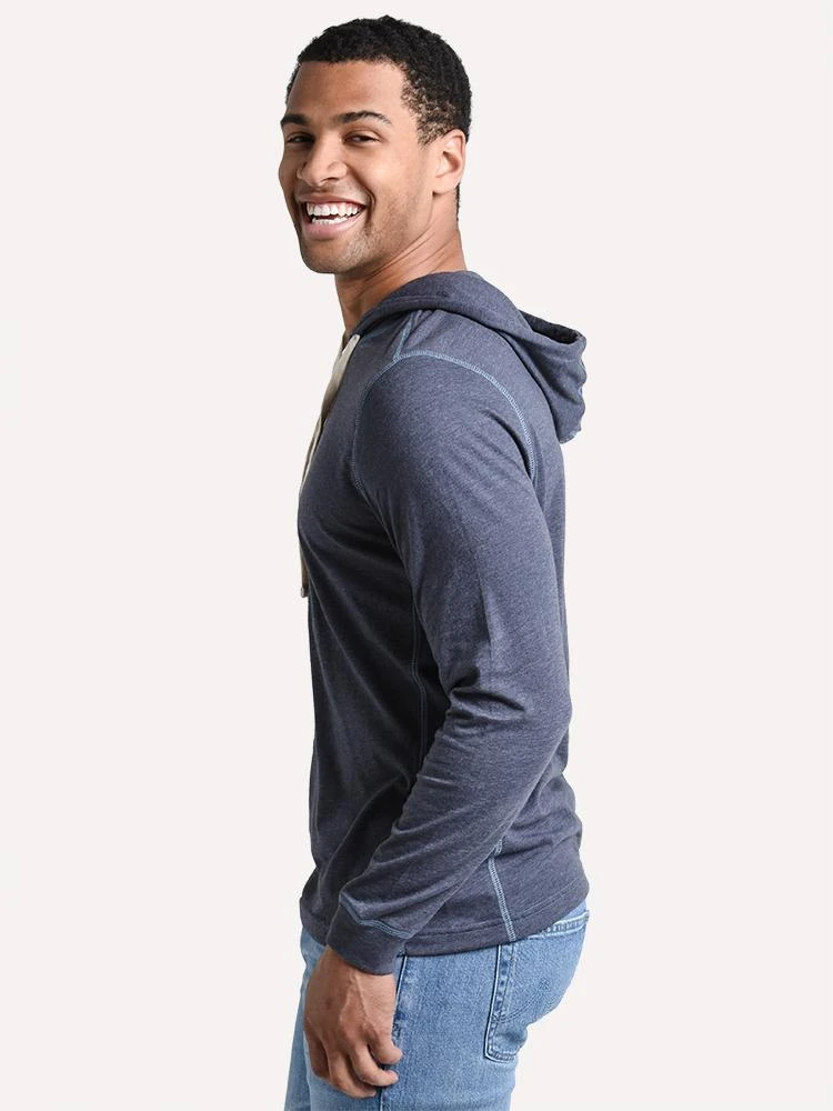 The Normal Brand Men's Hamlin Jersey Hoodie 5 The Normal Brand Men's Hamlin Jersey Hoodie - Image 3