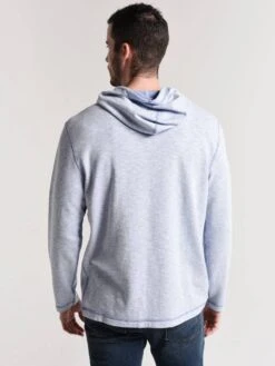 Tommy Bahama Men's Sea Glass Flip Reversible Hoodie -ST.BERNARD t221588 blackalt2